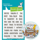 LAWN FAWN: Stamp | Henry's Build A Sentiment | Tools