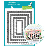 LAWN FAWN: Lacy Rectangle Stackables | Lawn Cuts Die