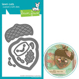 LAWN FAWN: Lawn Cuts Die | Outside In Stitched Acorn