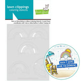 LAWN FAWN: Coloring Stencil | Rain or Shine