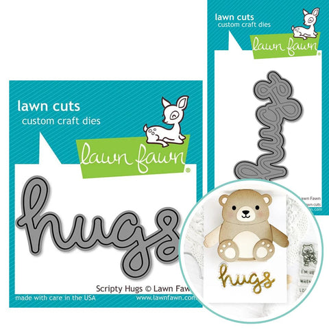 LAWN FAWN: Die Bundle | Scripty Hugs