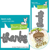 LAWN FAWN: Die Bundle | Scripty Thanks