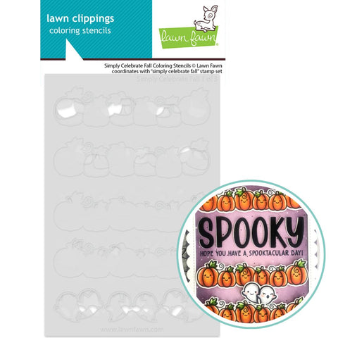 LAWN FAWN: Simply Celebrate Fall | Coloring Stencil