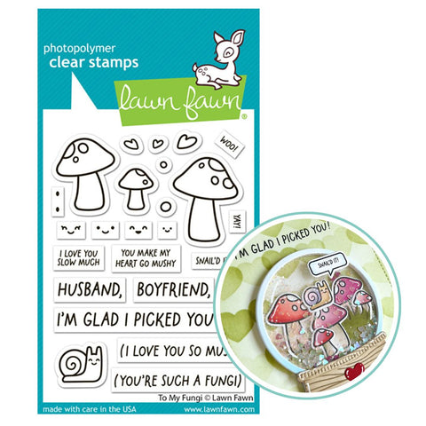 LAWN FAWN: To My Fungi | Stamp