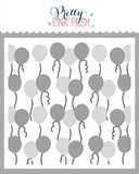 PRETTY PINK POSH:  Balloons | Layered Stencil 3PK