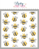 PRETTY PINK POSH: Layered Stencil 3PK | Bees