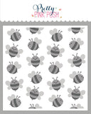 PRETTY PINK POSH: Layered Stencil 3PK | Bees