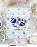 PRETTY PINK POSH:  Hummingbird Floral | Stamp