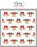 PRETTY PINK POSH: Christmas Bells | Layered Stencil 3 PK