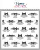 PRETTY PINK POSH: Christmas Bells | Layered Stencil 3 PK