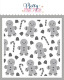 PRETTY PINK POSH: Gingerbread | Layered Stencil 2 PK
