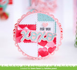 LAWN FAWN: Scripty XOXO + Outline Add-on | Die Bundle