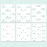 CONCORD & 9TH : Stencil Pack | Layered Lotus