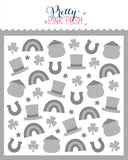 PRETTY PINK POSH: Lucky Items | Layered Stencil 2 PK