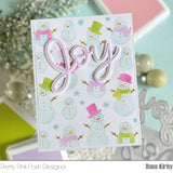 PRETTY PINK POSH: Snowman | Layered Stencil 3PK