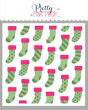 PRETTY PINK POSH: Stockings | Layered Stencil 3 PK
