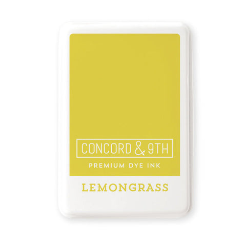 CONCORD & 9 TH: Premium Dye Ink Pad | Lemongrass