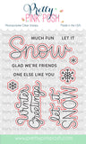 PRETTY PINK POSH: Let it Snow | Stamp & Die Bundle