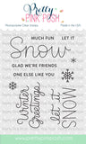 PRETTY PINK POSH: Let it Snow | Stamp & Die Bundle