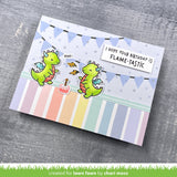 LAWN FAWN: Little Dragon Flip-Flop | Stamp & Lawn Cuts Die Bundle