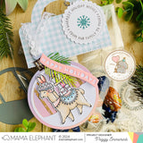 MAMA ELEPHANT: Round Tag Wishes | Stamp and Creative Cuts Bundle