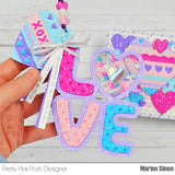 PRETTY PINK POSH: Love Word Shaker | Die