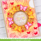 LAWN FAWN: Lawn Cuts Die | Magic Iris Butterfly Wreath Add-on