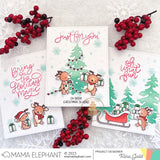 MAMA ELEPHANT: Holly's Reindeer | Stamp