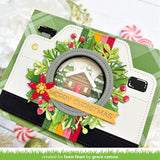 LAWN FAWN: Magic Iris Holly Wreath Add On | Lawn Cuts Die