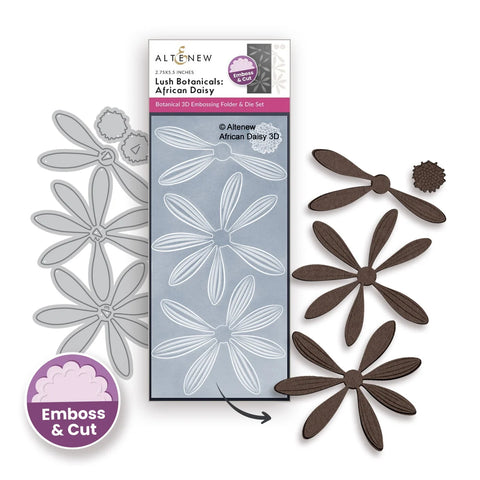 ALTENEW: Embossing Folder & Die Bundle | African Daisy