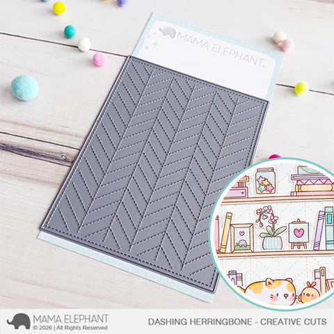 MAMA ELEPHANT: Dashing Herringbone | Creative Cuts