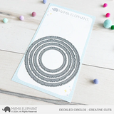 MAMA ELEPHANT: Deckled Circles | Creative Cuts