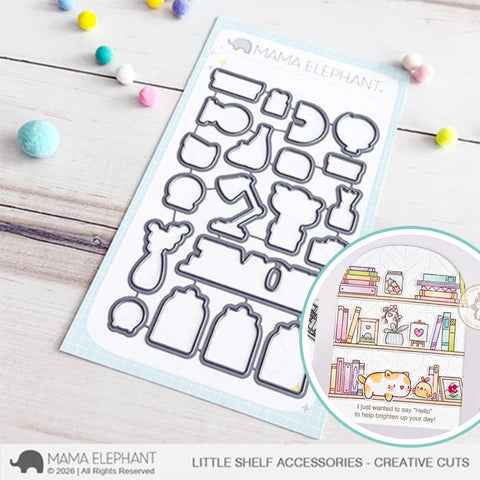 MAMA ELEPHANT: Little Shelf Accessories | Creative Cuts