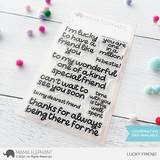 MAMA ELEPHANT: Lucky Friend | Stamp and Creative Cuts Bundle