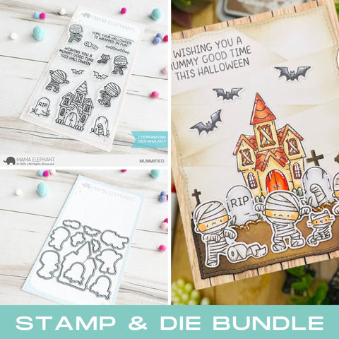 MAMA ELEPHANT: Mummified | Stamp and Creative Cuts Bundle