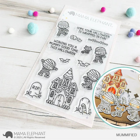 MAMA ELEPHANT: Mummified | Stamp