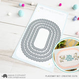 MAMA ELEPHANT: Placemat Set | Creative Cuts