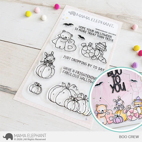 MAMA ELEPHANT: Stamp | Boo Crew