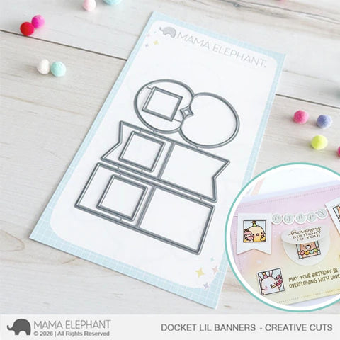 MAMA ELEPHANT: Docket Lil Banners | Creative Cuts
