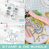 MAMA ELEPHANT: Fa La Llama | Stamp and Creative Cuts Bundle