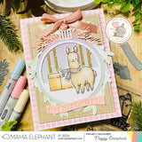 MAMA ELEPHANT: Fa La Llama | Stamp and Creative Cuts Bundle