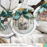 MAMA ELEPHANT: Paola's Merry Wishes | Stamp