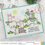 MAMA ELEPHANT: Fa La Llama | Stamp and Creative Cuts Bundle