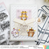 MAMA ELEPHANT: Paola's Merry Wishes | Stamp