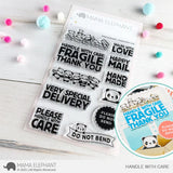 MAMA ELEPHANT: Handle With Care | Stamp