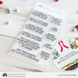MAMA ELEPHANT: Holiday Reading | Stamp
