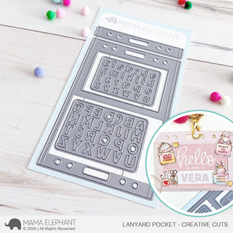 MAMA ELEPHANT: Creative Cuts | Lanyard Pocket