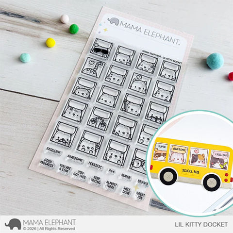 MAMA ELEPHANT: Stamp | Lil Kitty Docket
