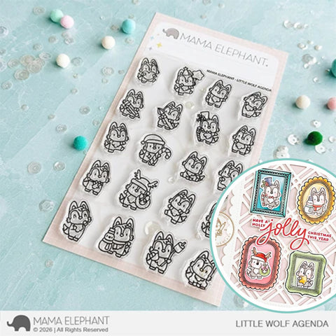 MAMA ELEPHANT: Stamp | Little Wolf Agenda