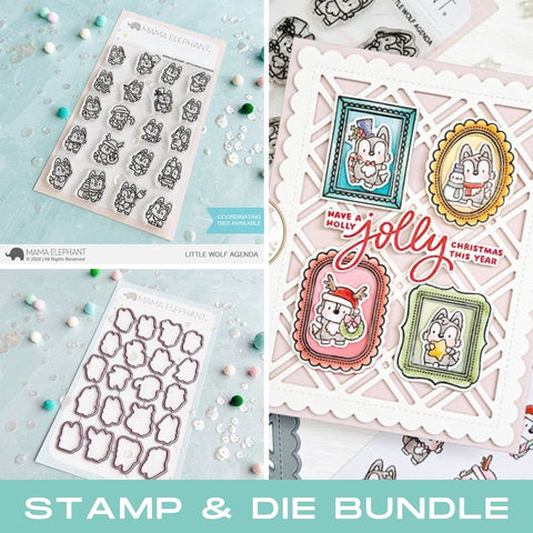 MAMA ELEPHANT: Stamp & Die Bundle | Little Wolf Agenda